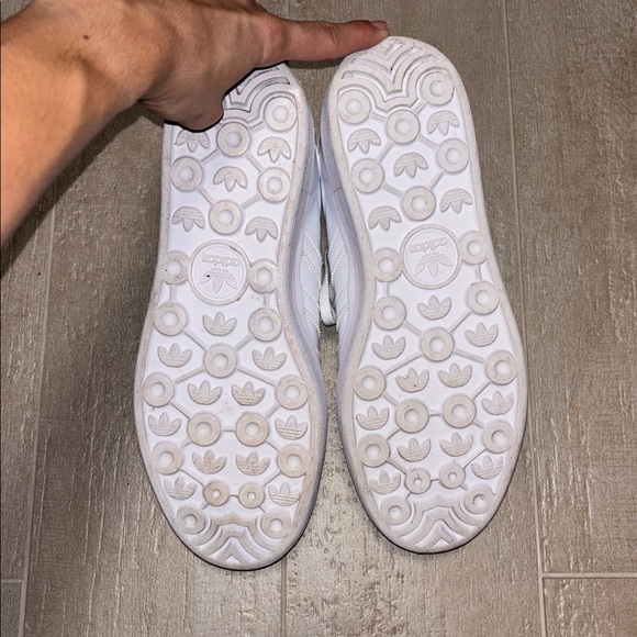 adidas Gazelle White Sneakers - Picture 10 of 11